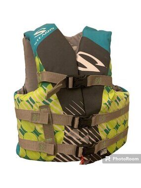 Stearns‎ Kids Youth 50-90 Lbs Swim Vest Floatation Aid Coast Guard Approved